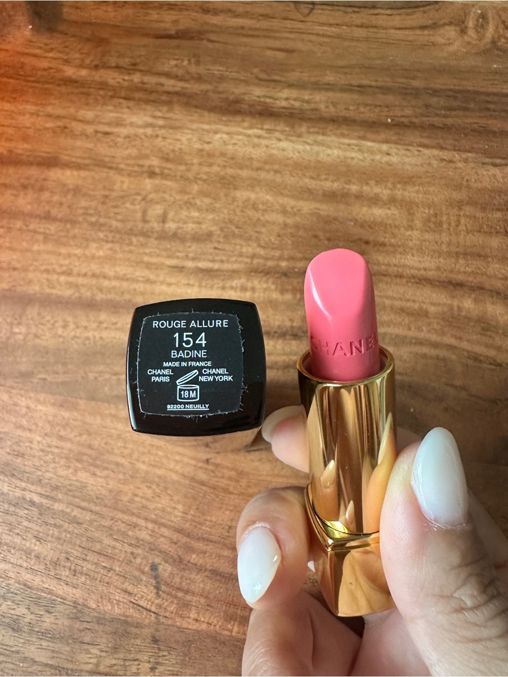 CHANEL Rouge Allure Lipstick 154 Badine